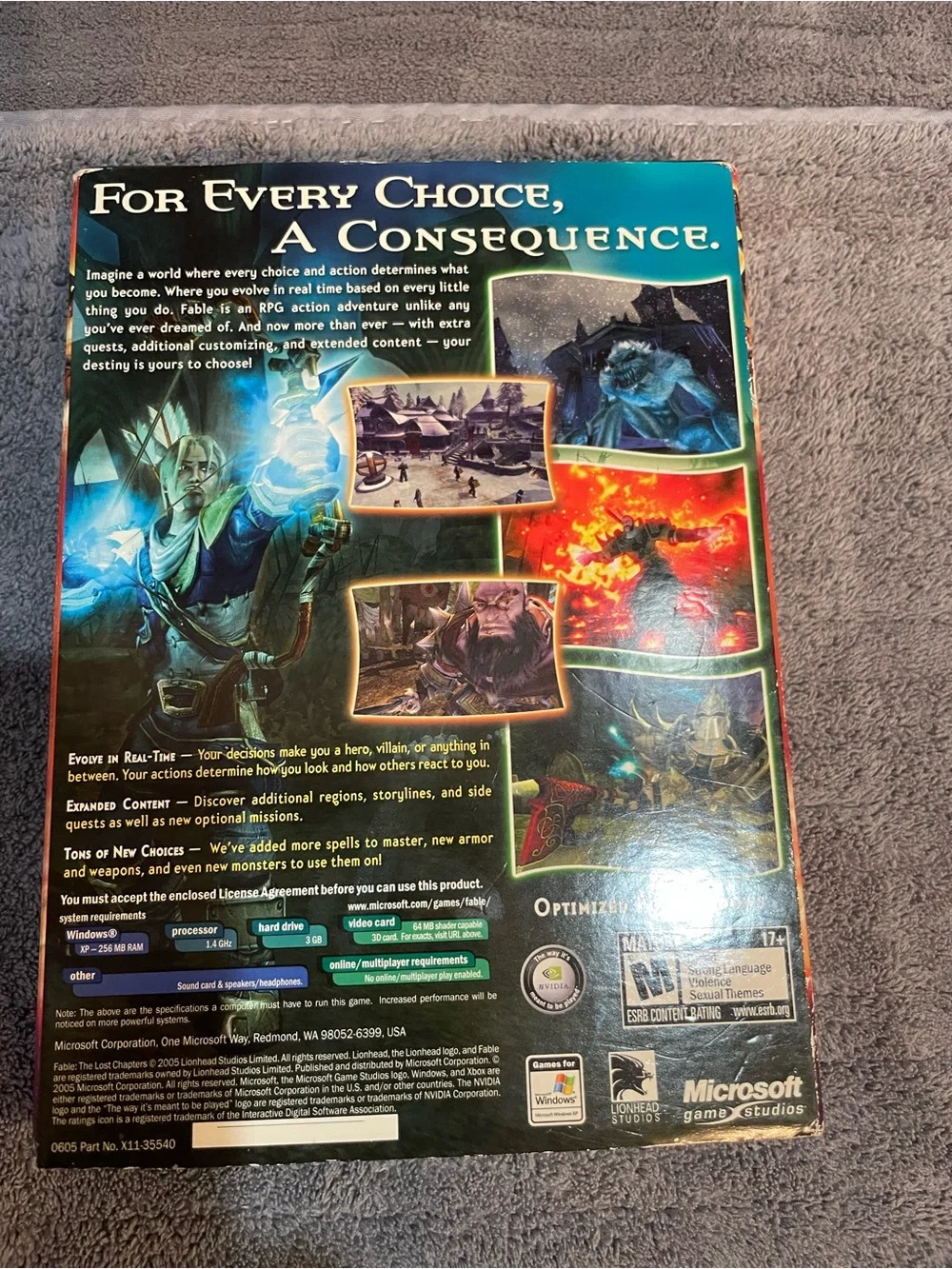 Fable: The Lost Chapters (PC, 2005) Complete